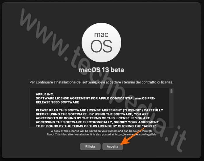 installare macos ventura pc windows vmware 115
