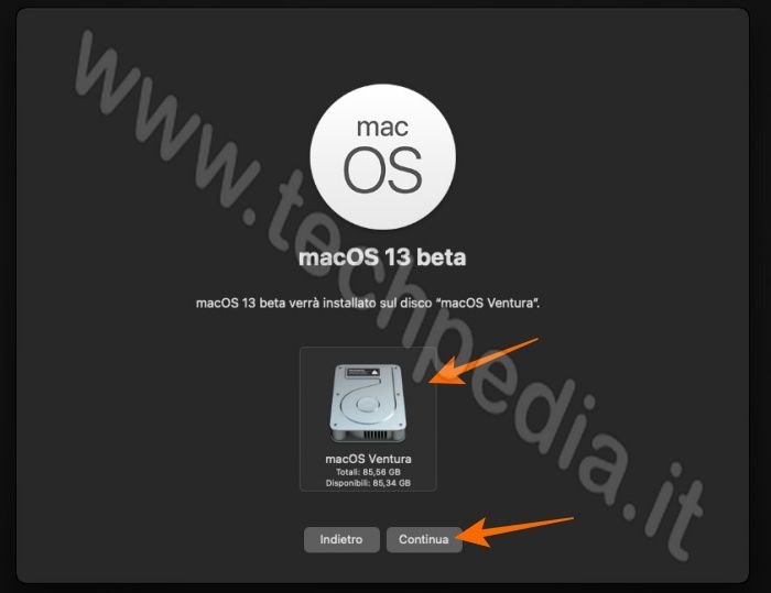 installare macos ventura pc windows vmware 121