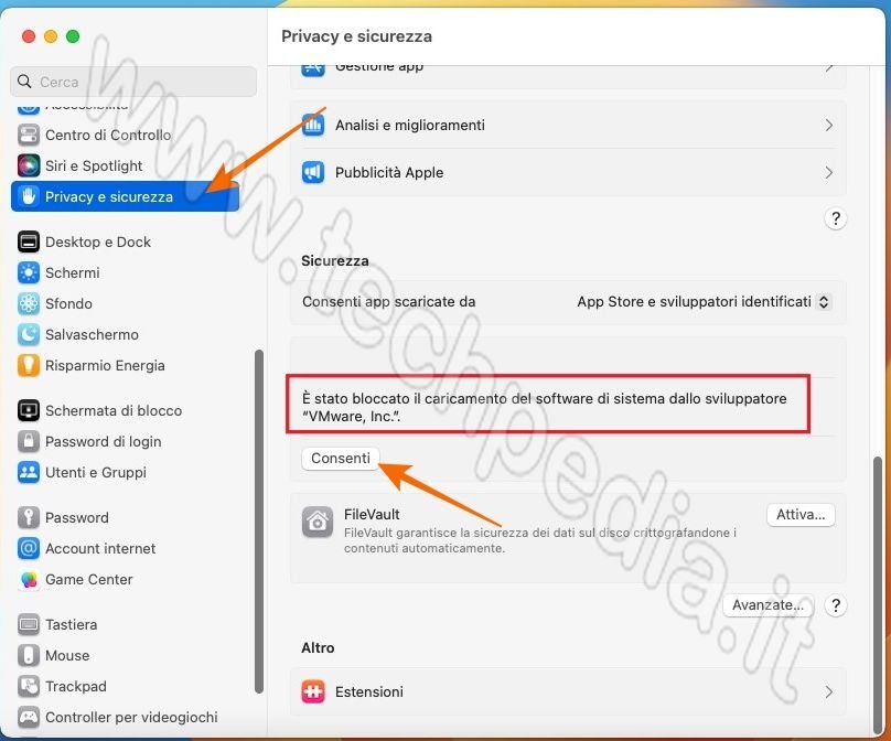 installare macos ventura pc windows vmware 213
