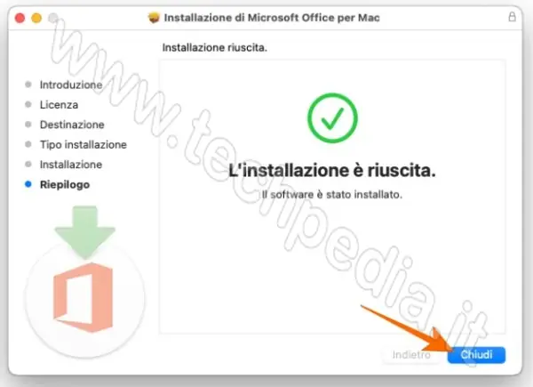 office mac scaricare installare 043