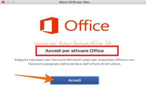 Attivare Office Macos 016