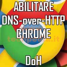 Abilitare Doh Chrome Logo