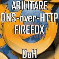 Abilitare Doh Firefox Logo
