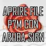 aprire file p7m logo