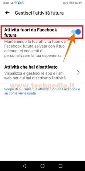 attivita fuori facebook privacy 037
