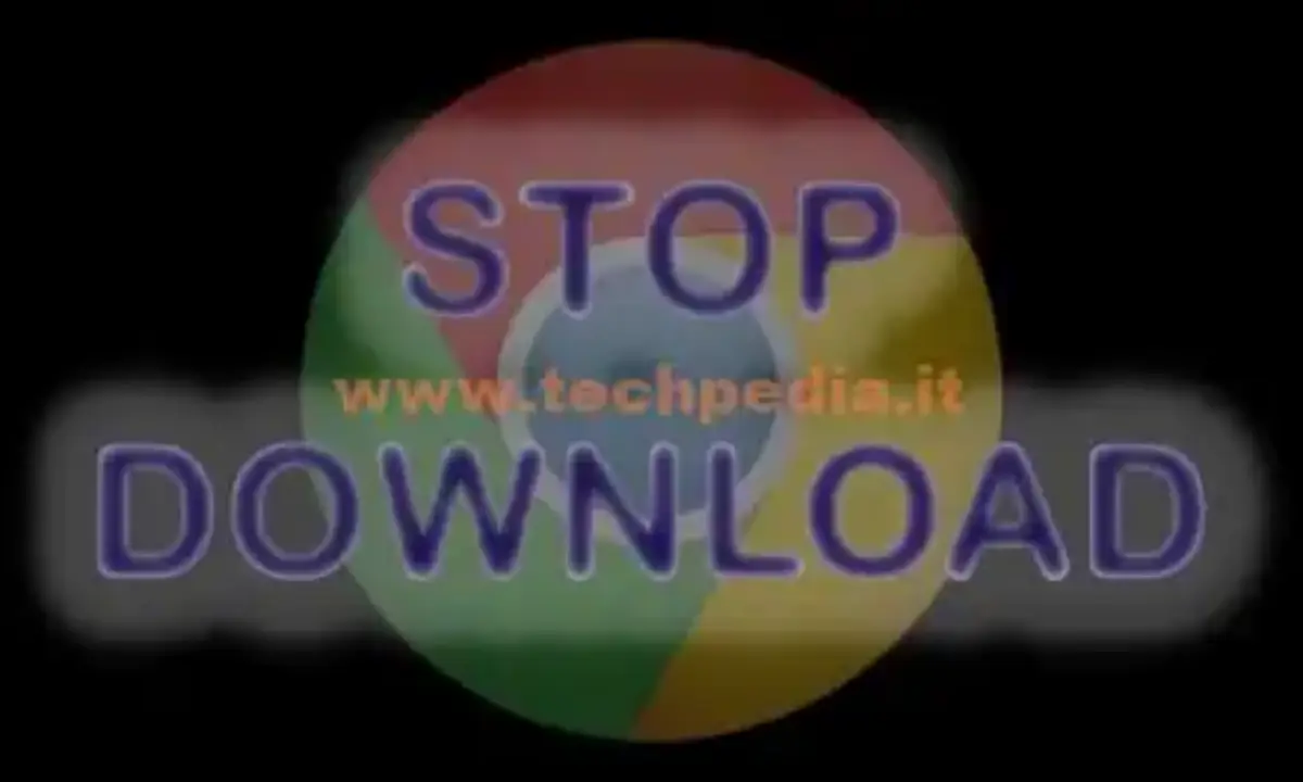 Blocco download Chrome