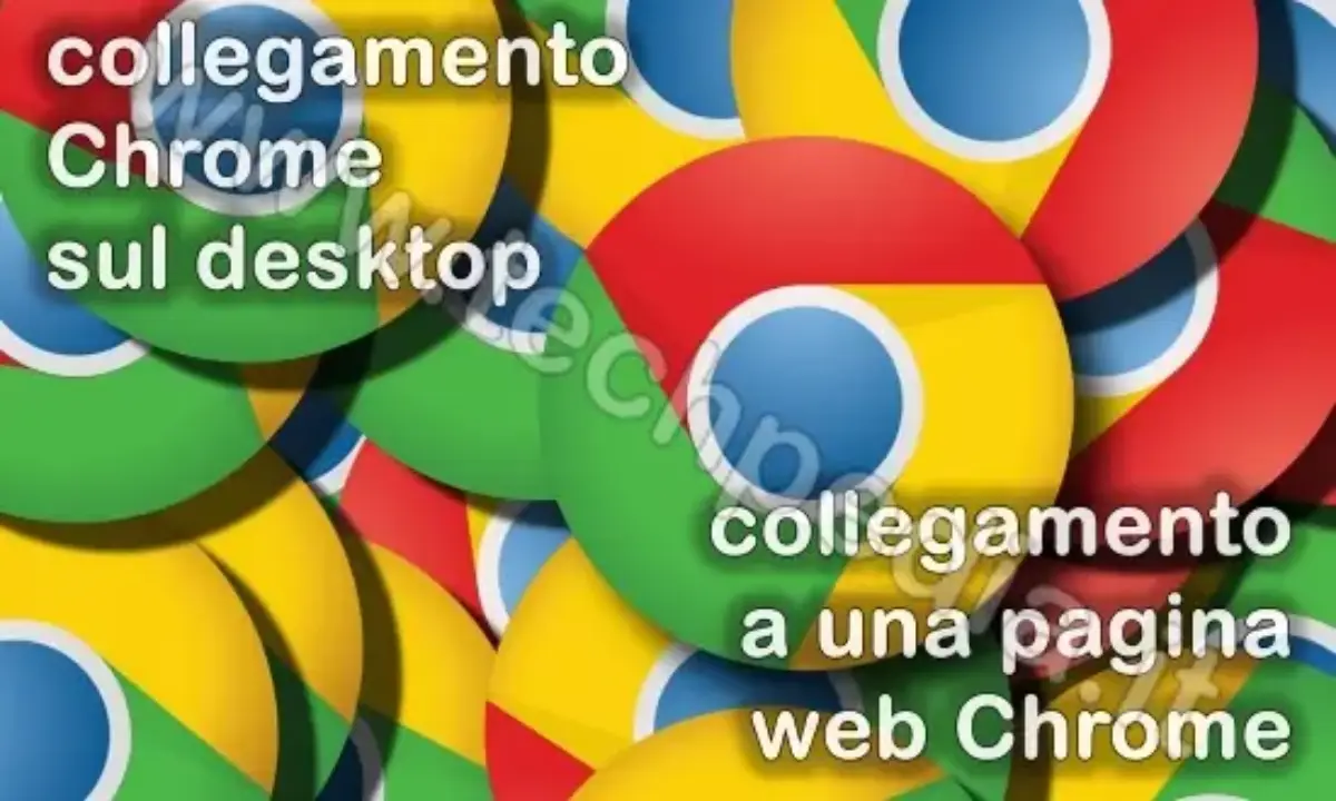 Creare collegamento Chrome sul desktop