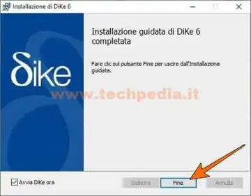 aprire file p7m dike 022