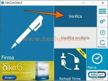 aprire file p7m dike 034