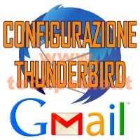 Configurare Gmail Thunderbird Logo