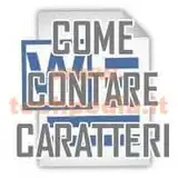 contare caratteri word logo