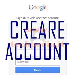 Creare Account Google LOGO