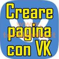 Creare Pagina Vk Logo