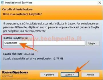 EASYNOTA ERRORE 043