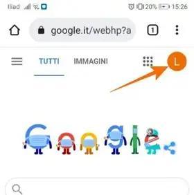 eliminare account google 055