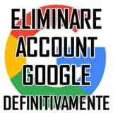 eliminare account google logo