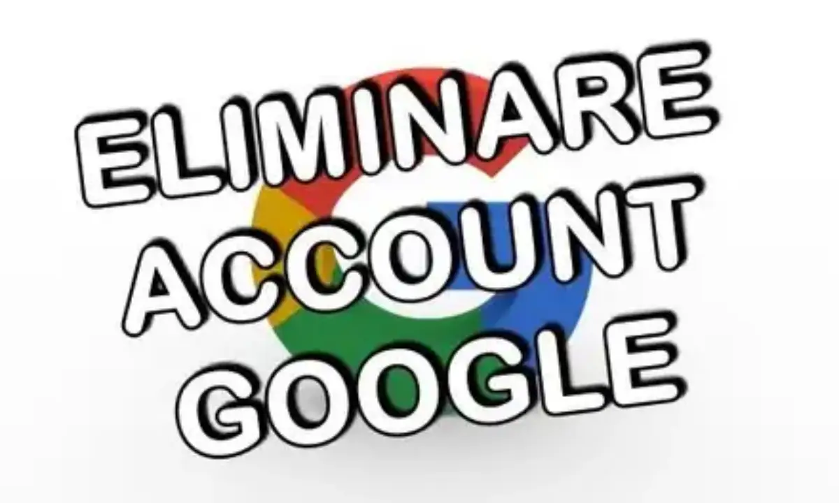 Come eliminare account Google