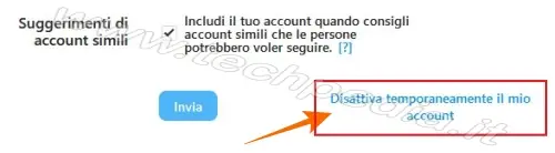 eliminare account instagram 037