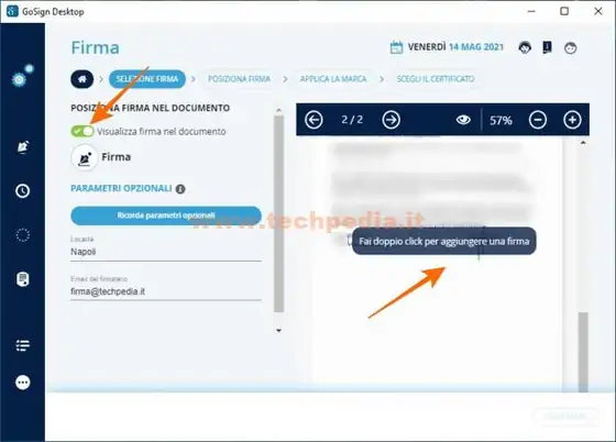 firma digitale visibile go sign 019