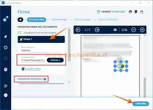 firma digitale visibile go sign 025