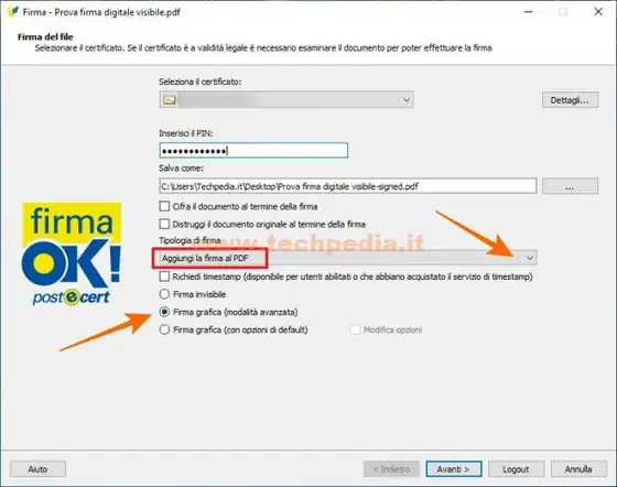 firma digitale visibile posta firma ok 010