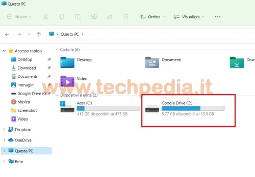 google drive differenza streaming mirroring 013