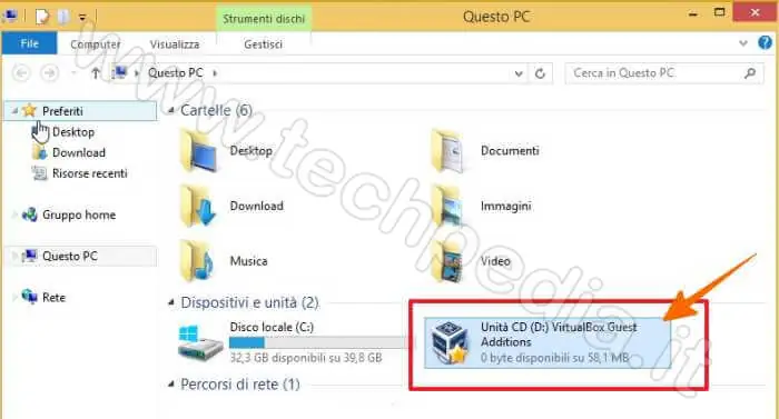 guest addition virtual box oracle 040