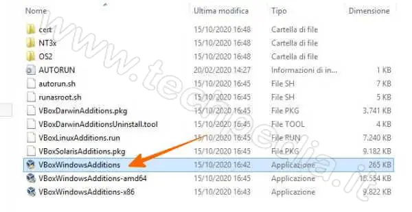 guest addition virtual box oracle 043