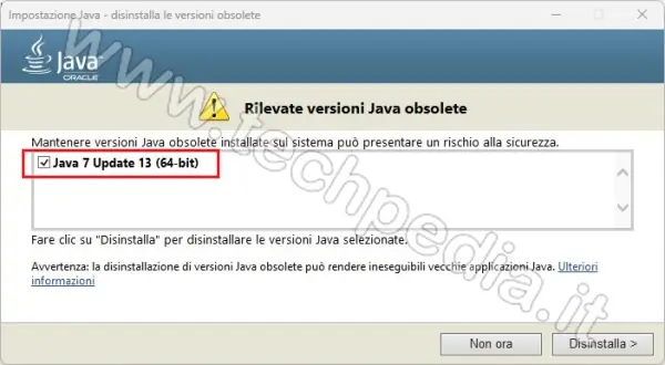 installare java computer 034
