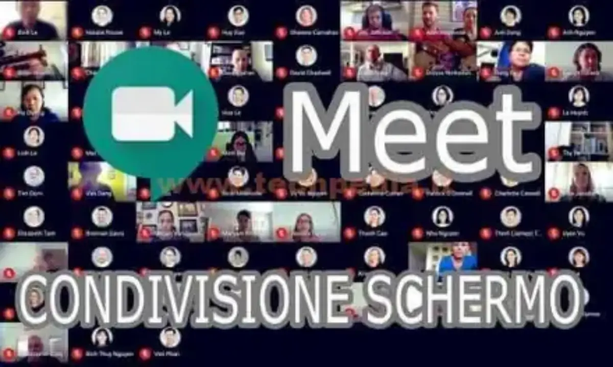 Come condividere lo schermo con Meet