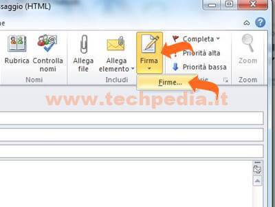 Outlook Firma Automatica Email 010