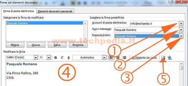Outlook Firma Automatica Email 019