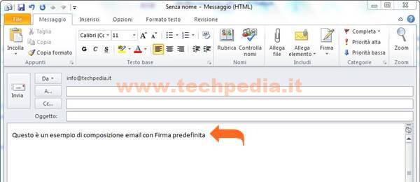 Outlook Firma Automatica Email 052