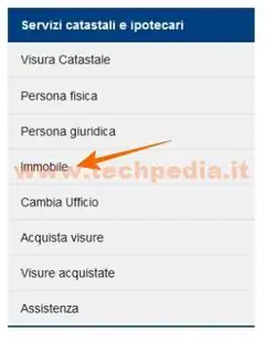 richiedere visura catastale agenzia entrate 042
