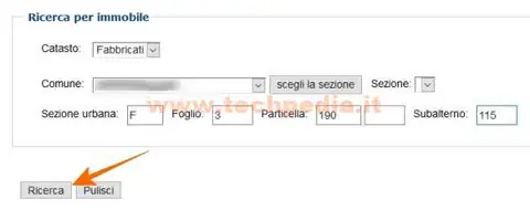 richiedere visura catastale agenzia entrate 034