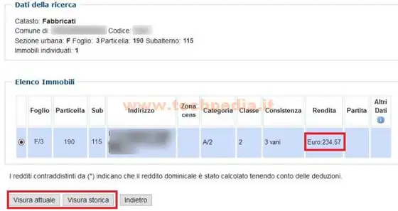 richiedere visura catastale agenzia entrate 037