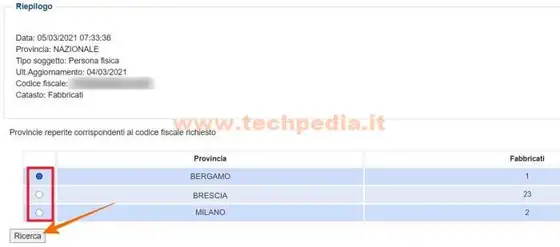 richiedere visura catastale agenzia entrate 094