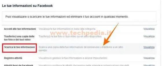 scaricare foto video pubblicati facebook 013A