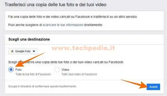 scaricare foto video pubblicati facebook 046