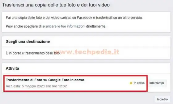 scaricare foto video pubblicati facebook 049