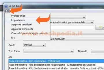 slpct installazione redattore atti telematico 050IMP