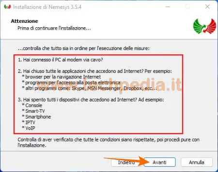 speedtest misurare velocita internet nemesys 043