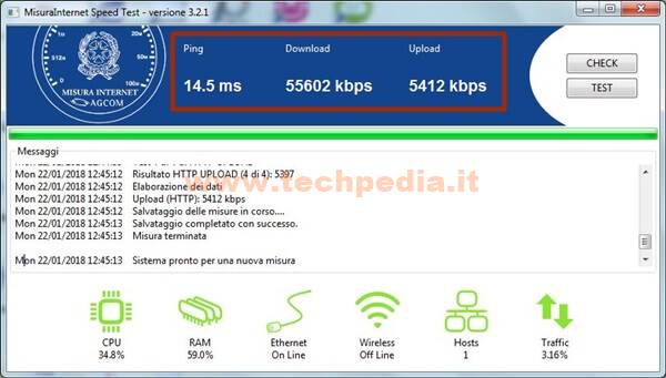 Speedtest Misurare Velocita Internet 106