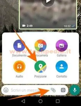 spostamenti tempo reale whatsapp 007