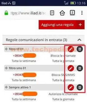 ILIAD FILTRI 088