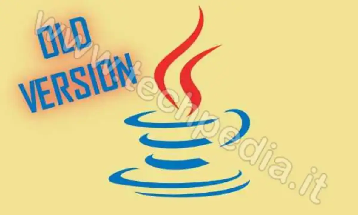 Installare le vecchie versioni di Java