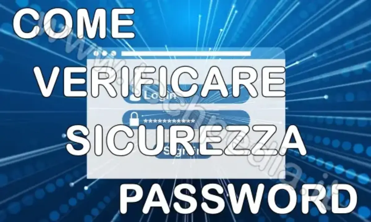 Verificare sicurezza password online