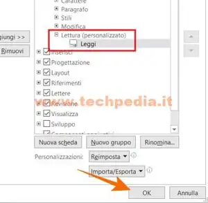word legge alta voce documento 049