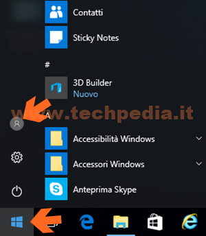Cambiare Account Windows 10 001