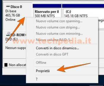 Conversione Disco Da Mbr A Gpt Per Uefi Windows 10 010